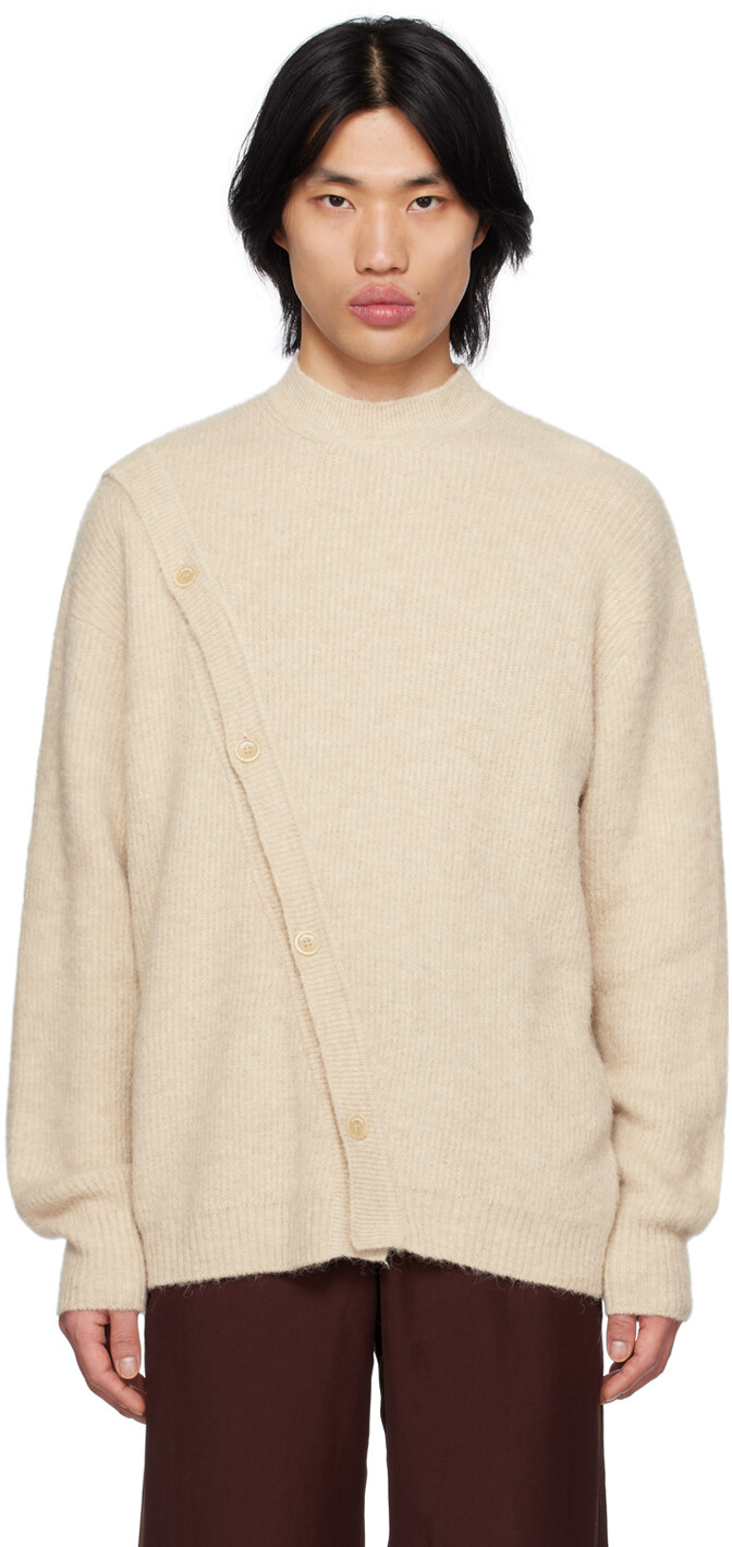 

Бежевый Кардиган Le Raphia 'Le Cardigan Pau' Jacquemus