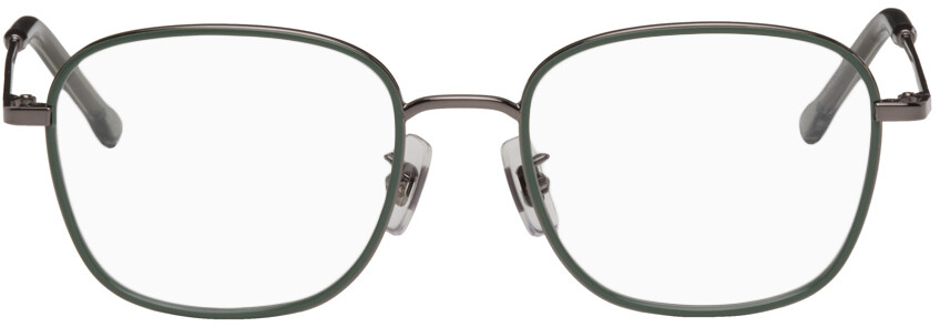 

Серебряные овальные очки Kenzo
