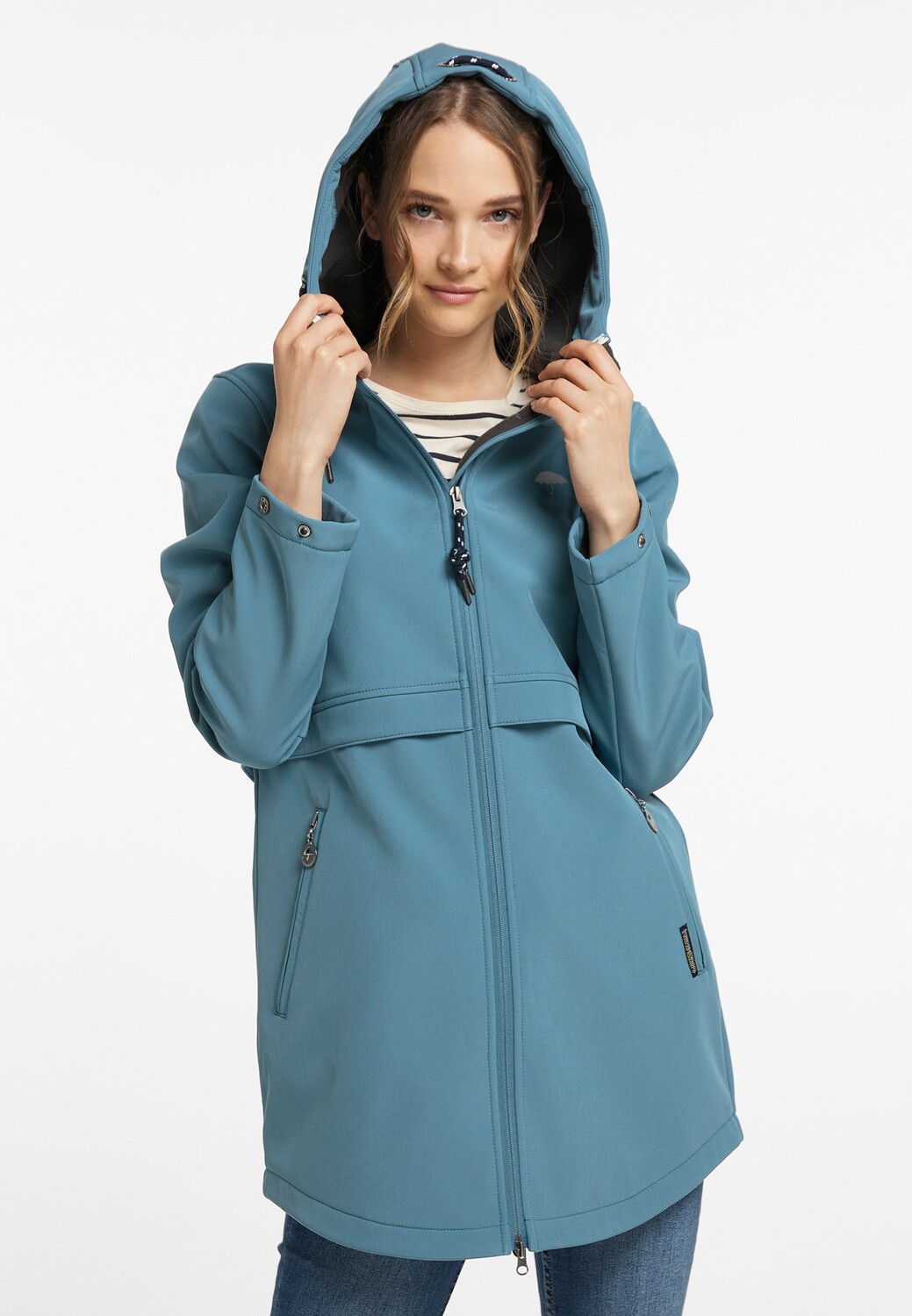 

Пальто короткое Schmuddelwedda, jadeblau