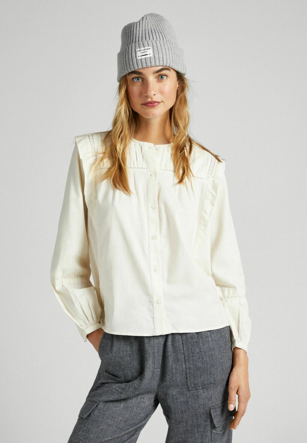 

Блузка Pepe Jeans ДЖАКСИ, цвет ivory white