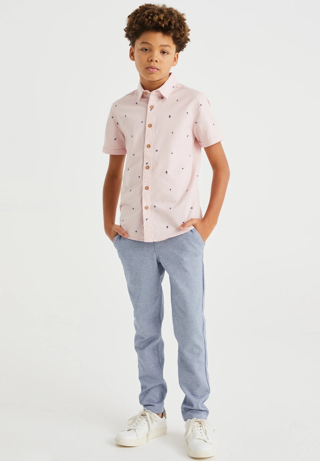 

Рубашка WE Fashion, розовый