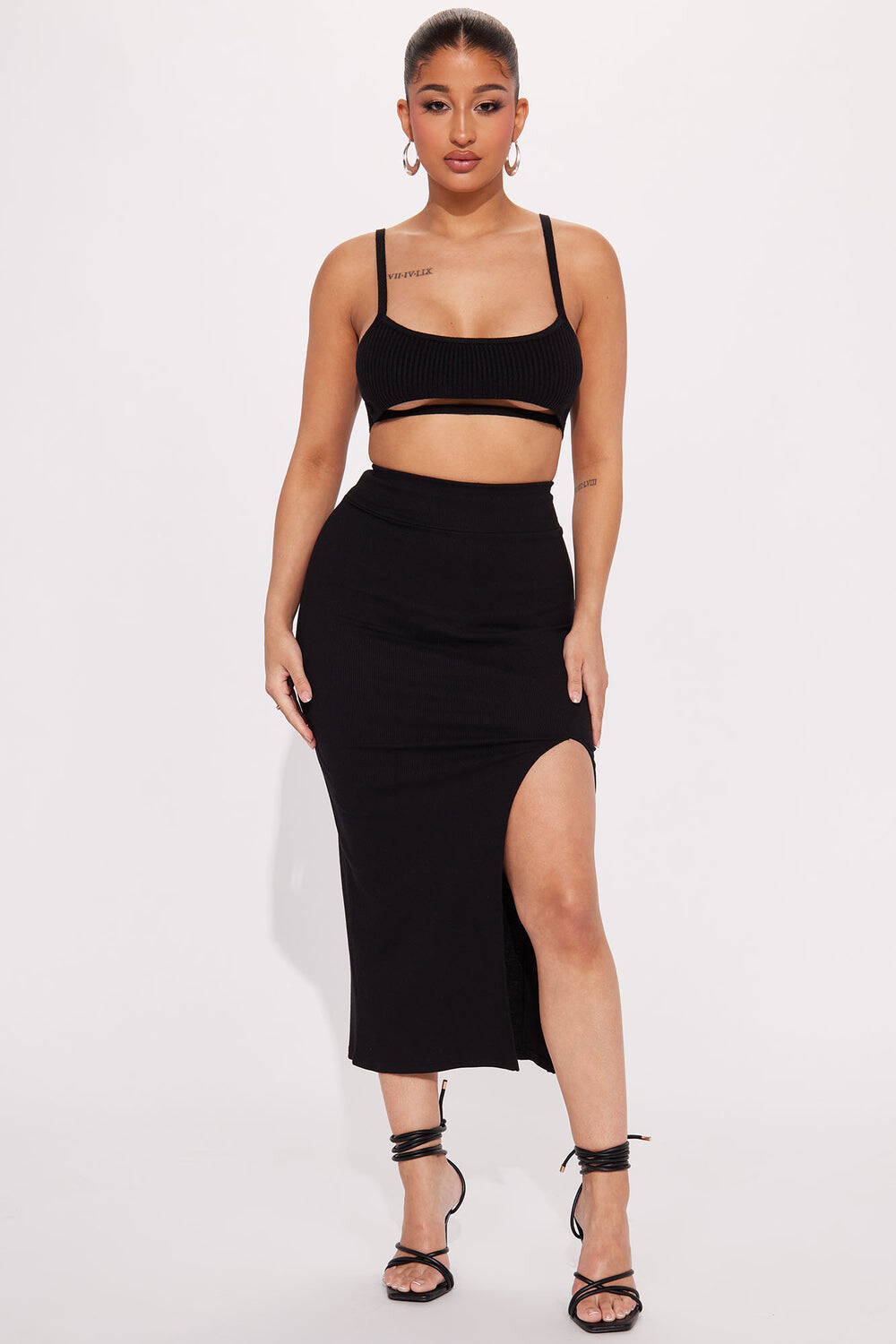 

Юбка Fashion Nova BR49987, черный