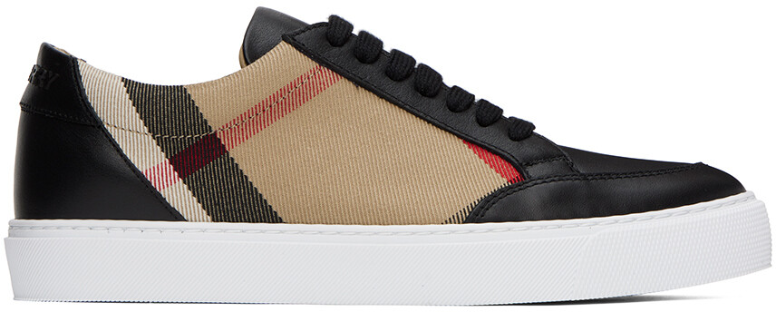 

Кроссовки в клетку Black House Burberry