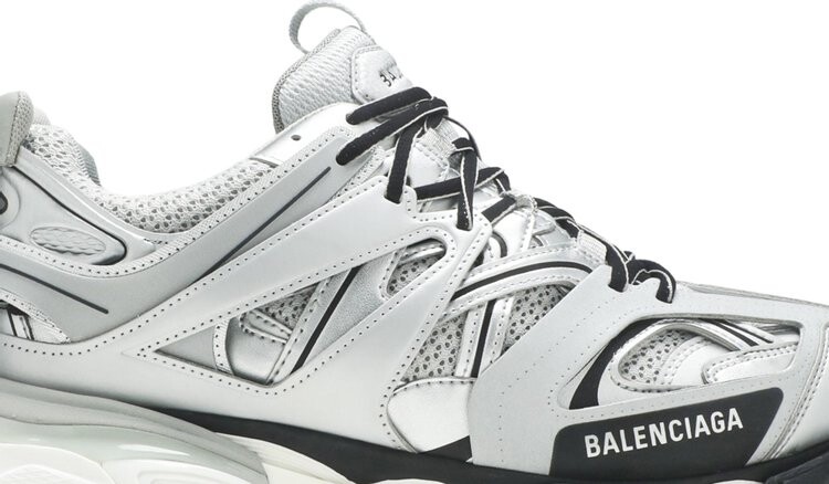 Silver balenciaga sale track