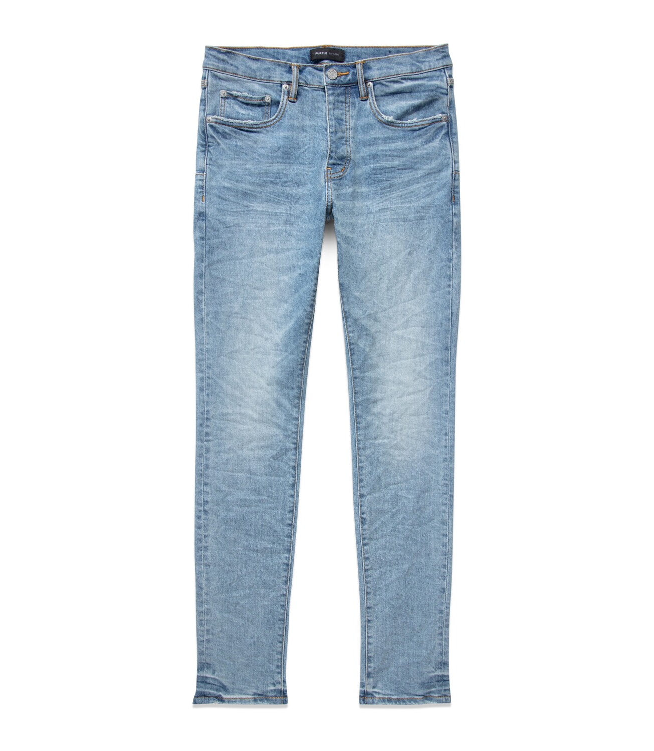 

Джинсы Purple Brand Worn Vintage Skinny, голубой