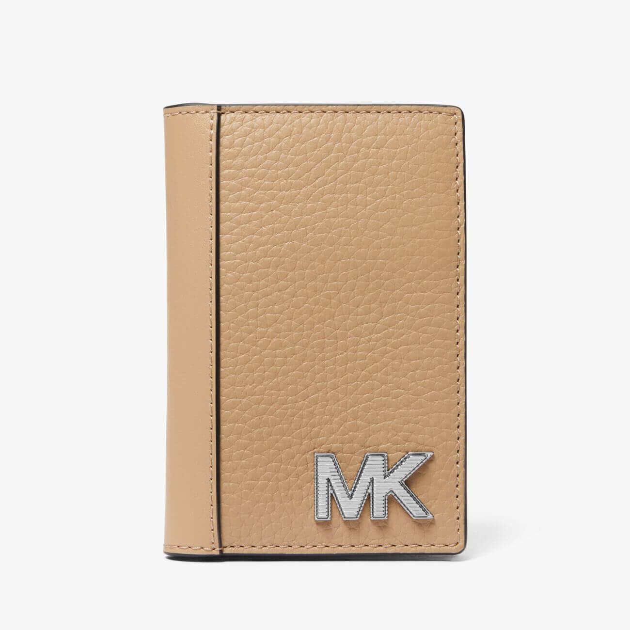 

Кошелек Michael Kors Hudson Pebbled Leather, бежевый