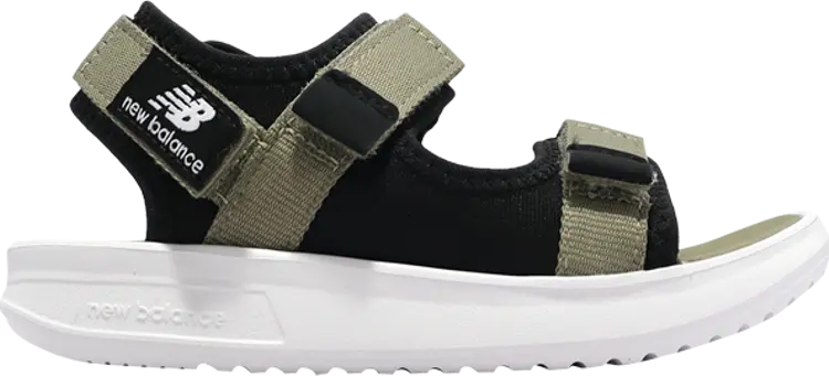 

Сандалии New Balance 750 Sandal Toddler Wide 'Green Black', зеленый