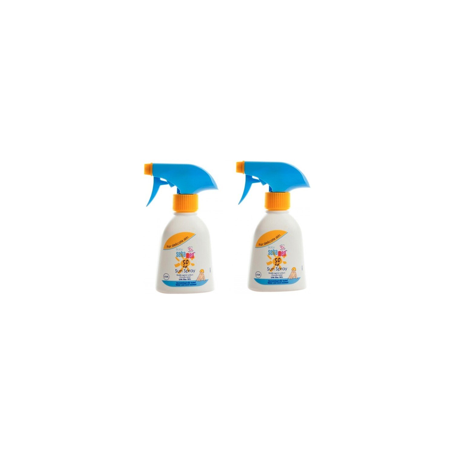 

Sebamed Bebe Sun Spray Spf 50 200 мл x 2 шт