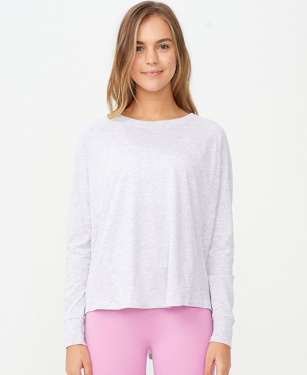 

Женский топ active в рубчик с длинным рукавом COTTON ON, мульти, Коричневый
