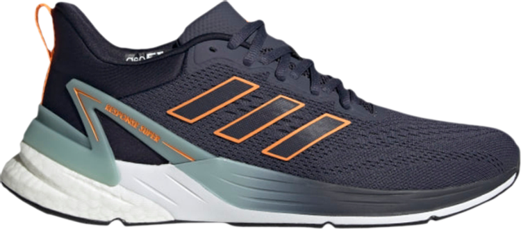 Кроссовки Adidas Response Super 2.0 'Shadow Navy Orange Rush', синий - фото