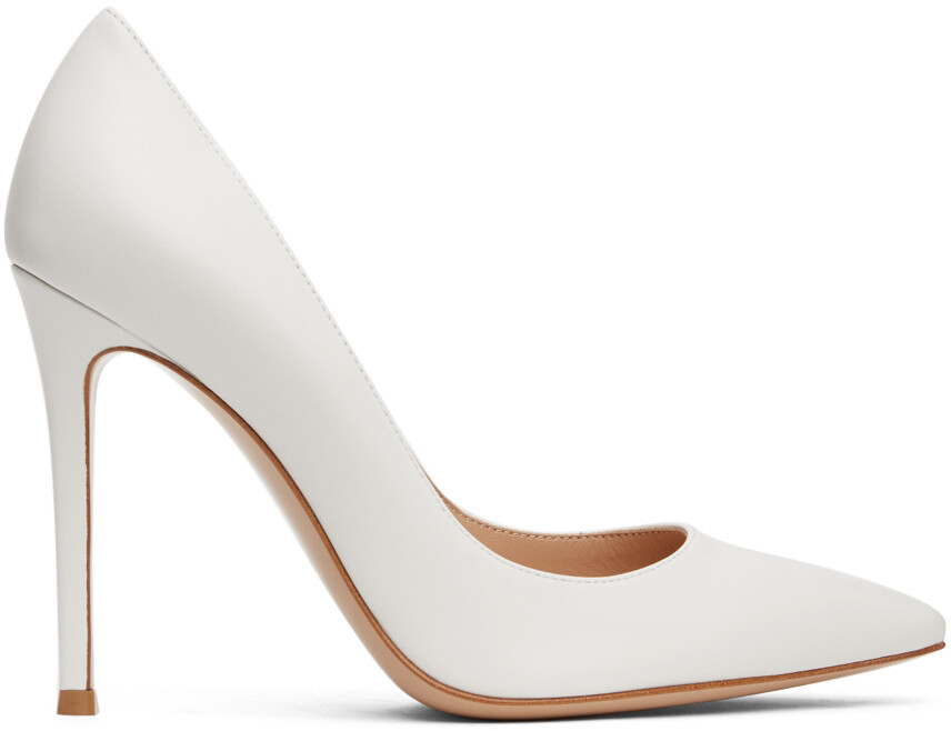 

Белые туфли-лодочки Gianvito 105 Gianvito Rossi
