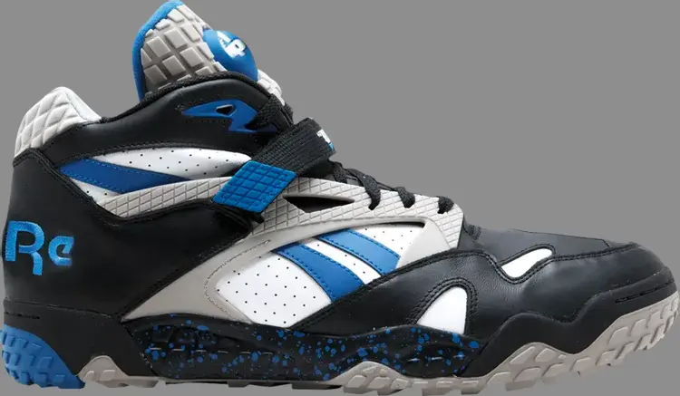 

Кроссовки pump paydirt mid 'black blue white' Reebok, черный