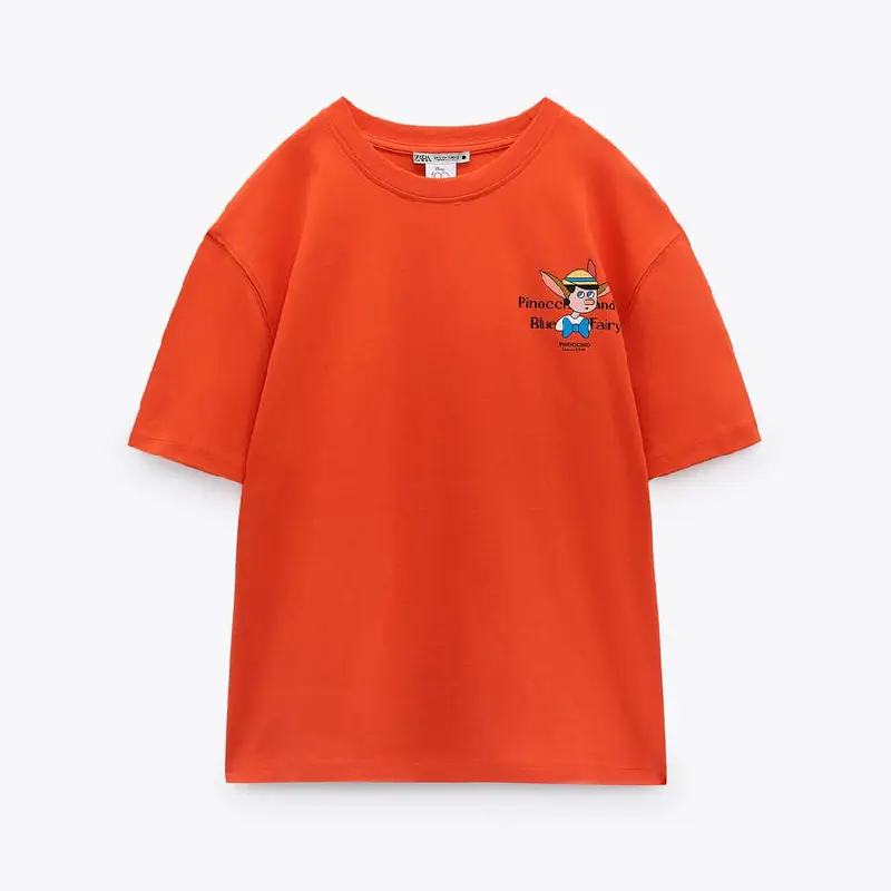 

Футболка Zara Disney’s Pinocchio, красный
