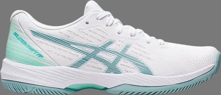 

Кроссовки wmns solution swift ff 'white smoke blue' Asics, белый