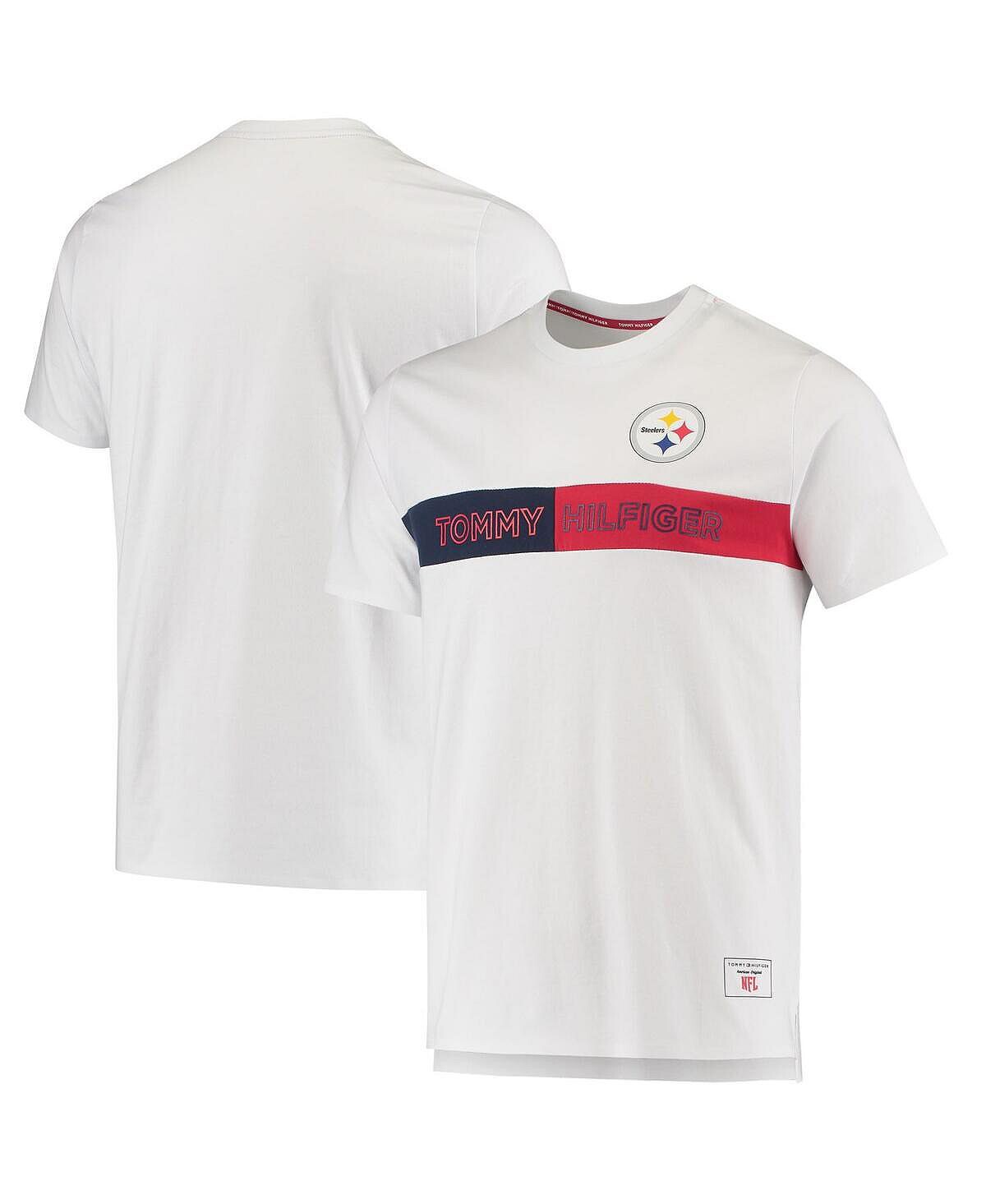 

Мужская белая футболка pittsburgh steelers core Tommy Hilfiger, белый