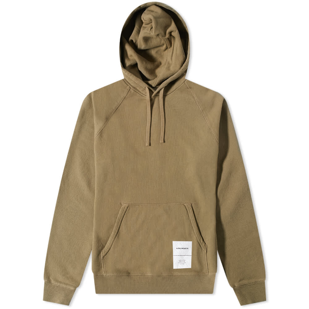

Толстовка Norse Projects Kristian Tab Series Popover Hoody, Коричневый