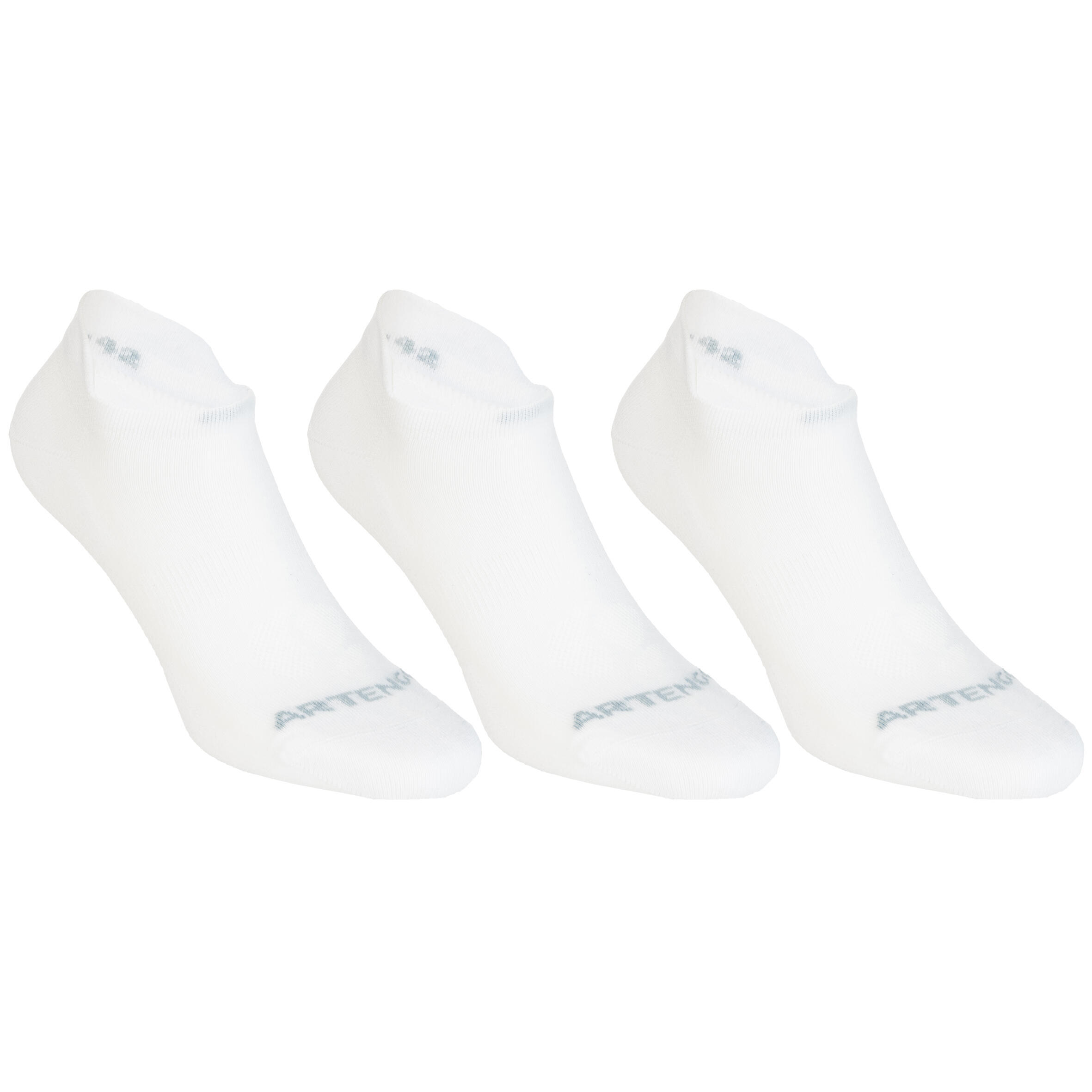 Теннисные носки - RS 160 Low, 3 шт. в упаковке, белые ARTENGO, белый носки белые детские 3 шт в упаковке