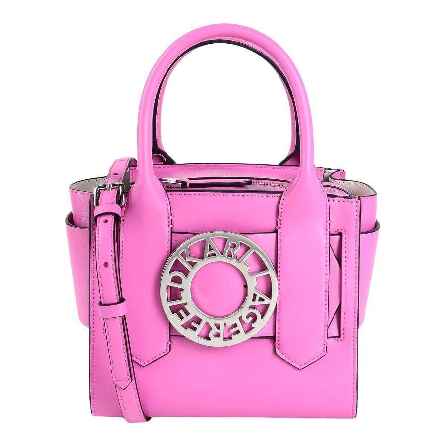 

Сумка Karl Lagerfeld K/Disk Small, ярко-розовый