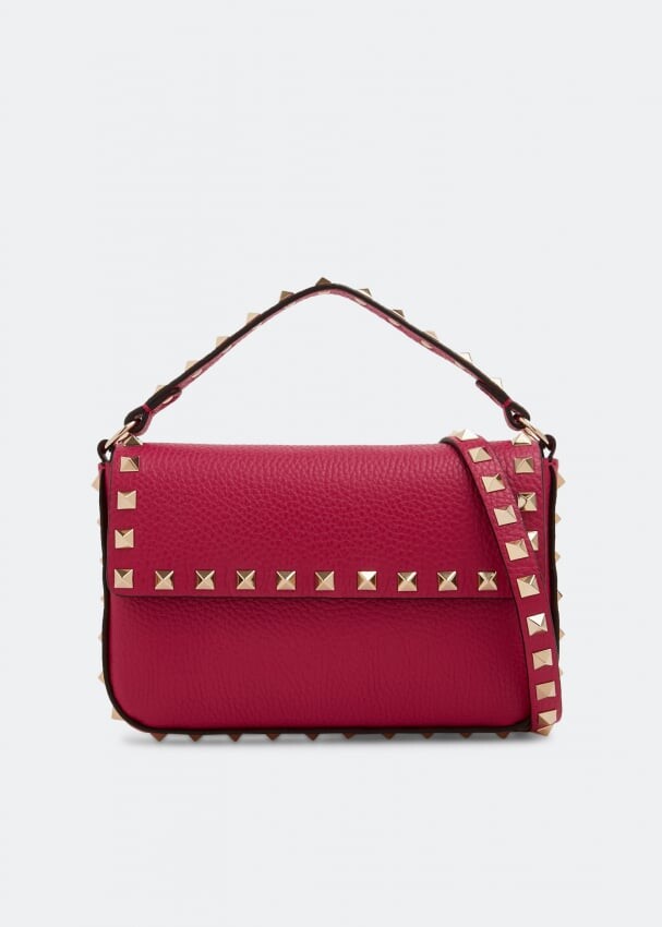 

Сумка кросс-боди VALENTINO GARAVANI Rockstud crossbody bag, розовый