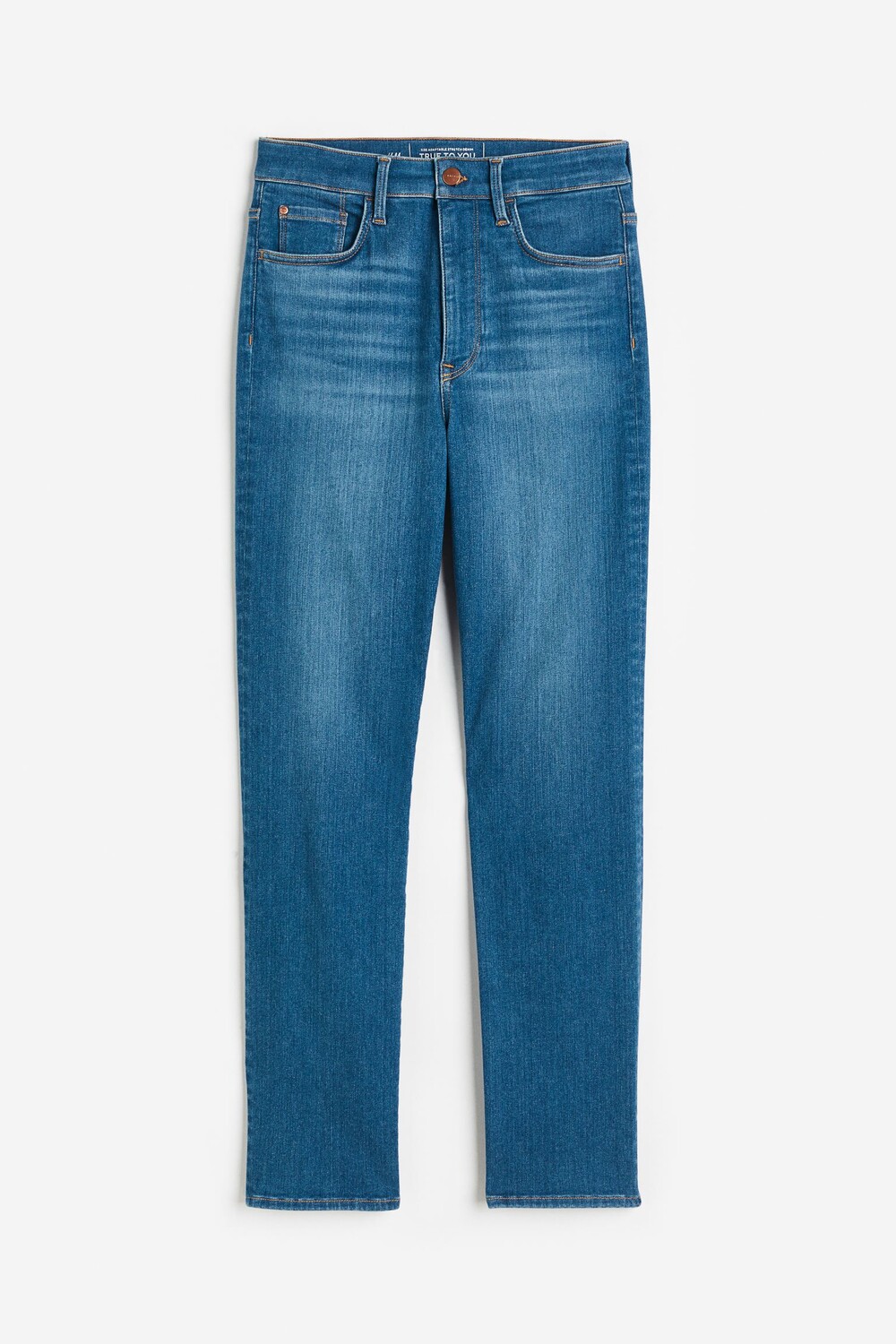 

Джинсы H&M True To You Slim High, синий