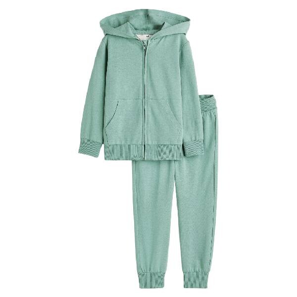 

Комплект H&M Cotton Jersey Set, 2 предмета, светло-бирюзовый