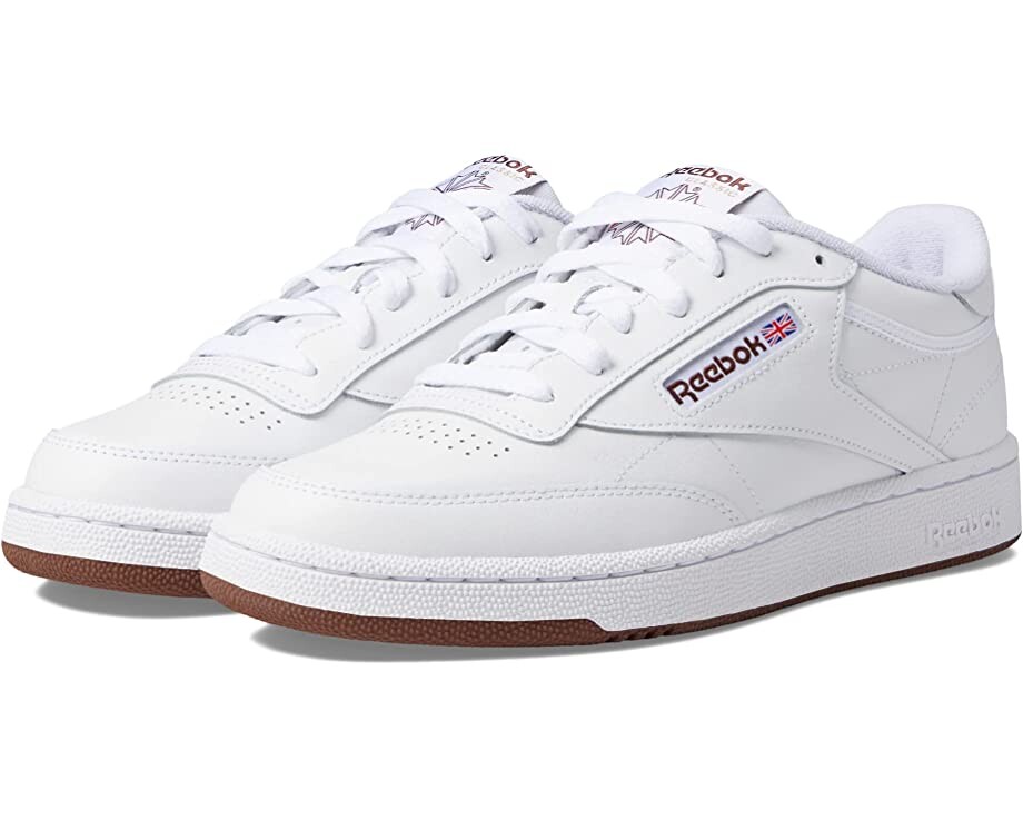 

Кроссовки Reebok Club C 85 Lifestyle, бело-коричневый