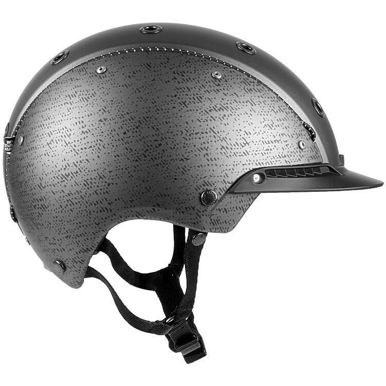 шлем для верховой езды детский темно фиолетовый Шлем Casco Champ-3 для верховой езды, темно-серый / бронзовый
