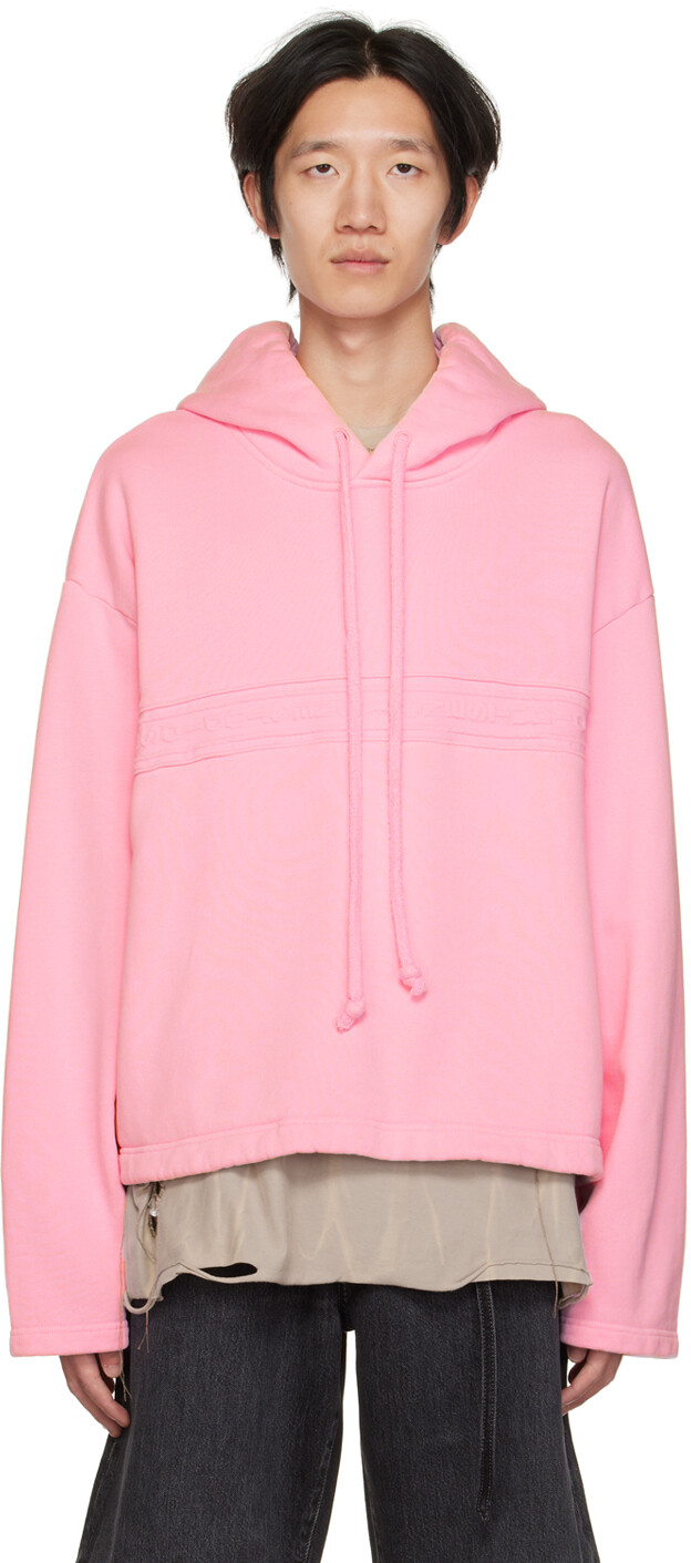 

Розовый худи Farmy Acne Studios