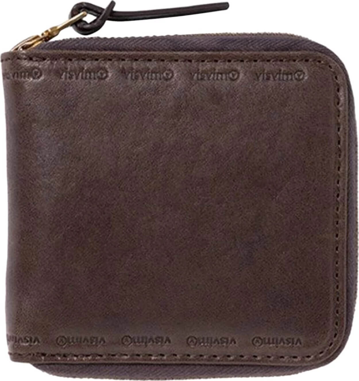 

Кошелек Visvim Leather Bi Fold, темно-коричневый