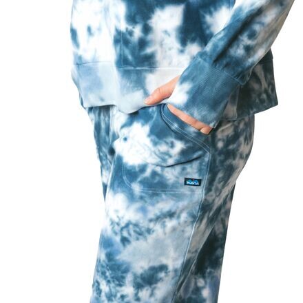 

Брюки Wanderflow женские KAVU, цвет Sky Tie Dye