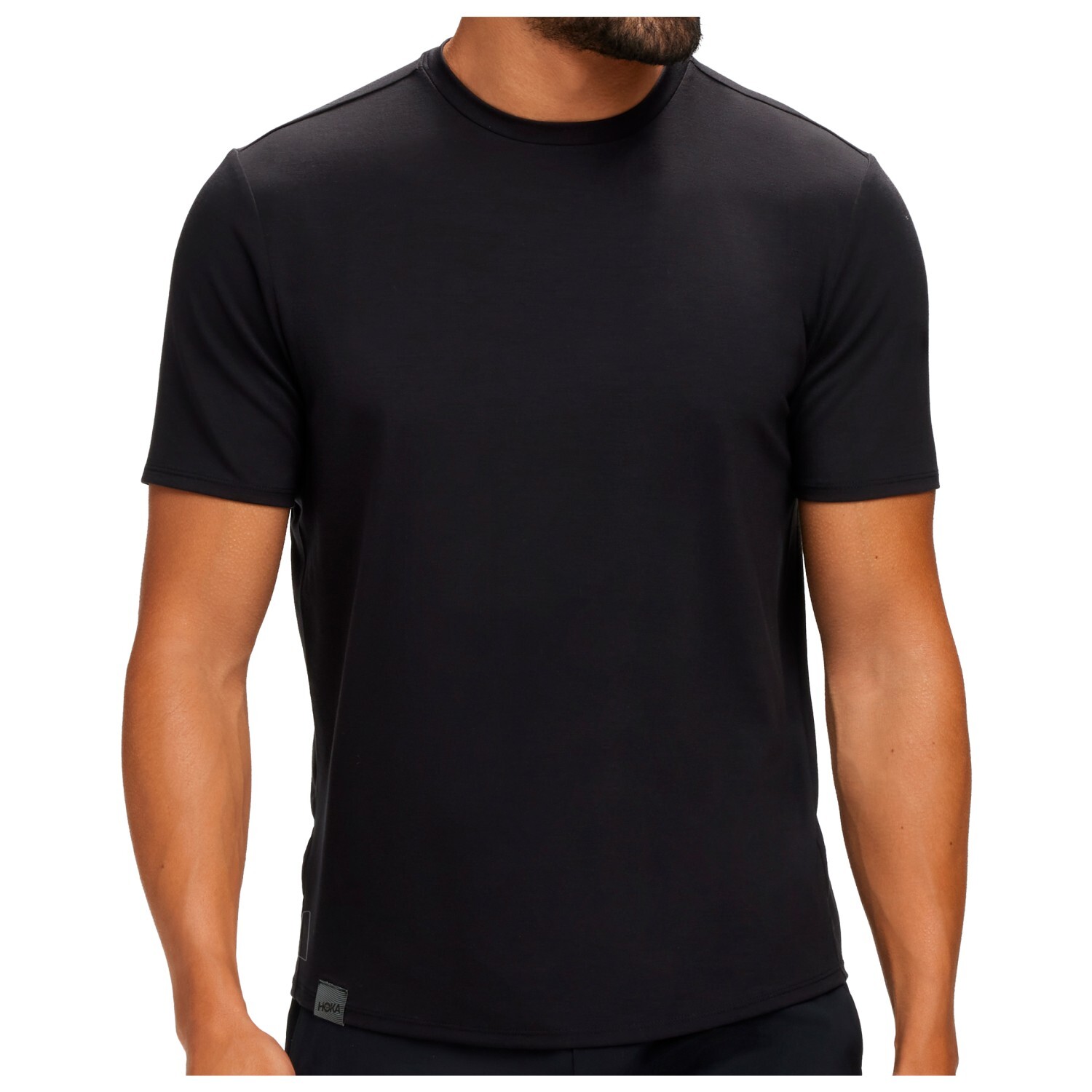 

Беговая рубашка Hoka Hoka Essential Tee, черный