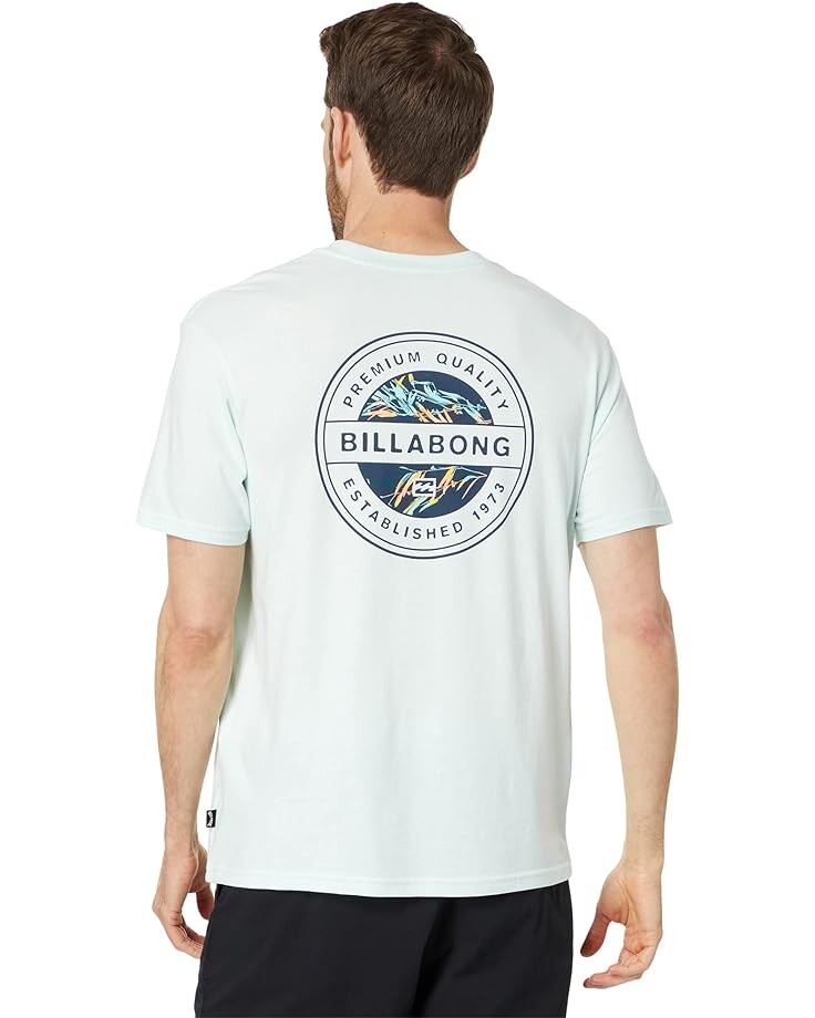 

Футболка Billabong Rotor Short Sleeve Tee, цвет Seaglass