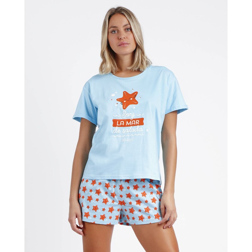 

Пижама Mr. Wonderful I Am The Sea, синий