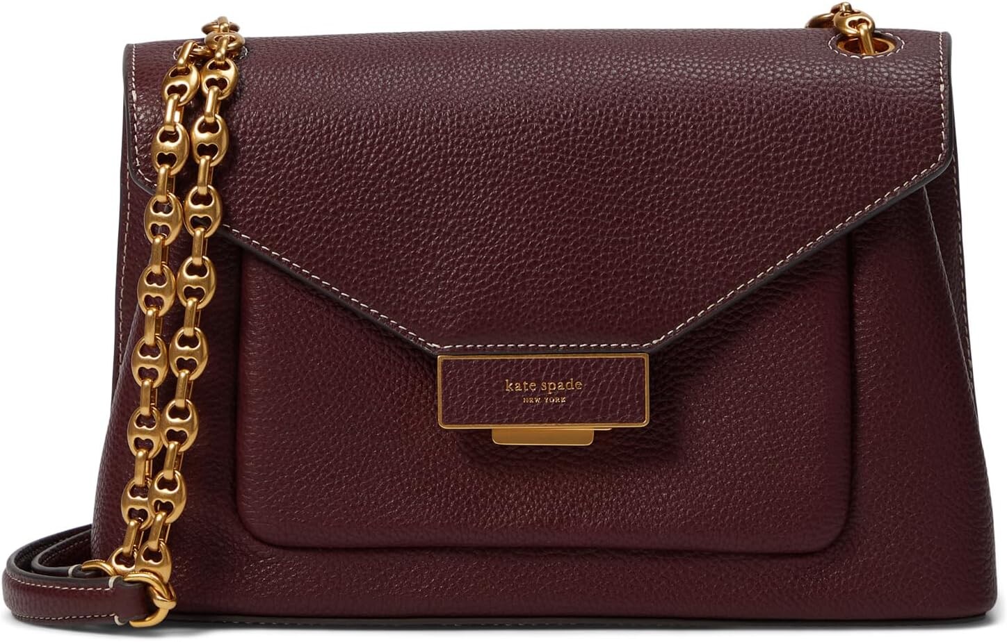 

Сумка через плечо Kate Spade New York Gramercy Medium Convertible Shoulder Bag, цвет Cordovan
