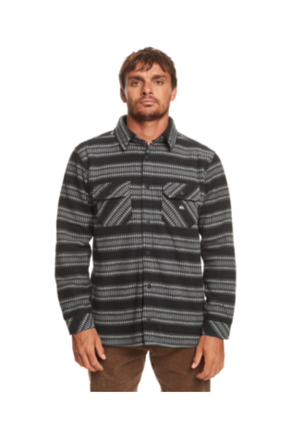 

Рубашка – черная – стандартного кроя Quiksilver, черный