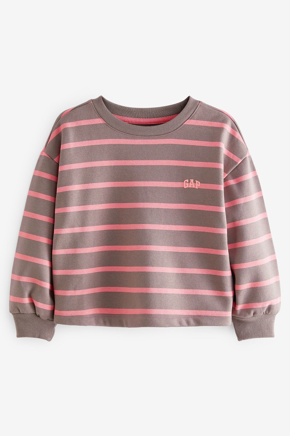

Толстовка с круглым вырезом и логотипом Gap, розовый