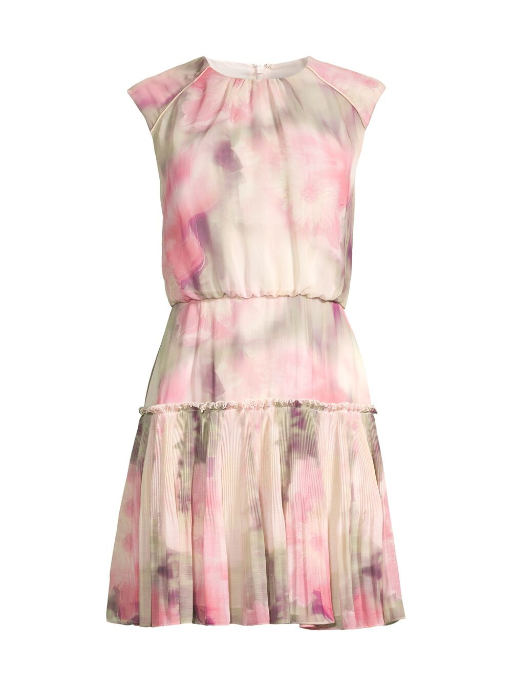 

Мини-платье Amorita с абстрактным цветочным принтом Ted Baker, коралловый