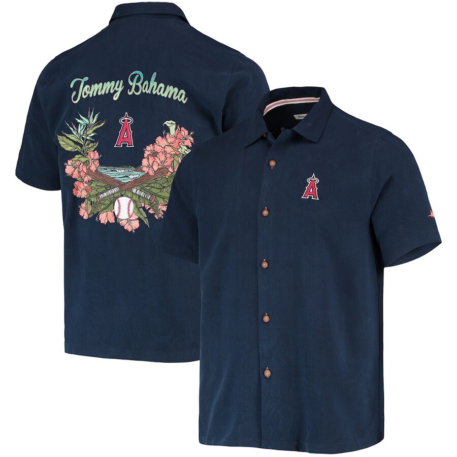 

Рубашка Tommy Bahama Los Angeles Angels, нави