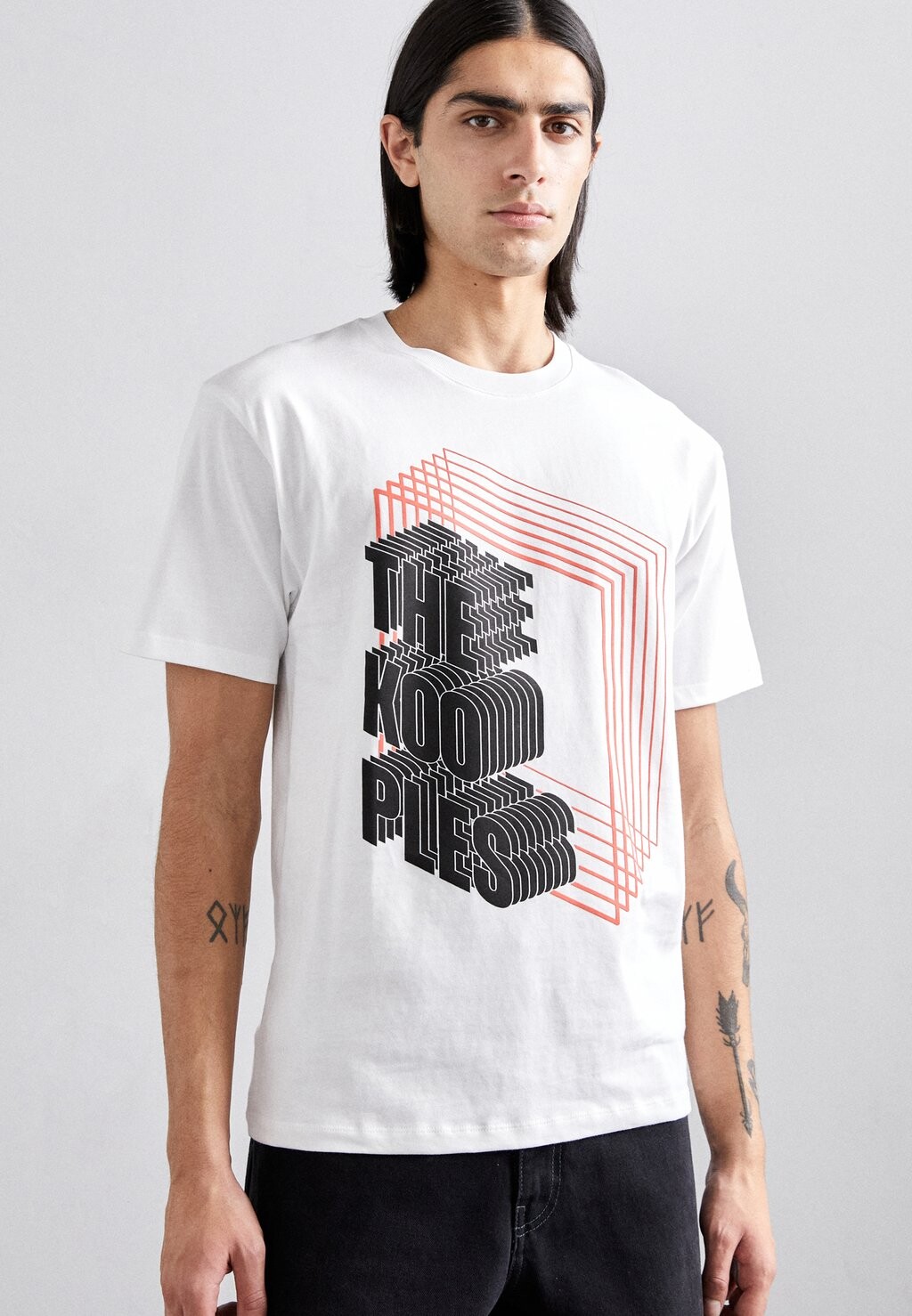 

Футболка с принтом The Kooples, цвет white