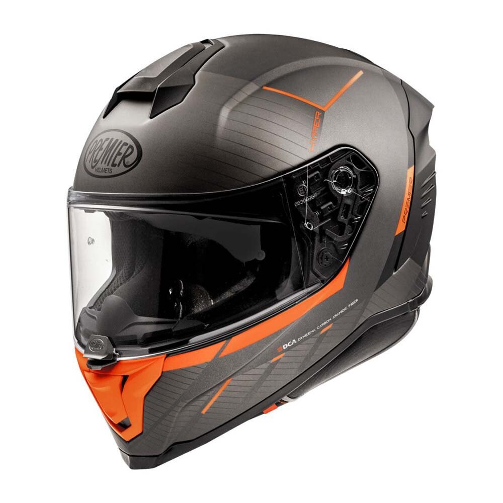 

Шлем полнолицевой Premier Helmets 23 Hyper RS93 BM 22.06, черный