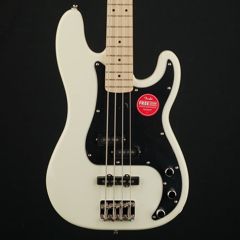 

Squier Affinity Series Precision Bass PJ, кленовый гриф, черная накладка, олимпийский белый 0378553505