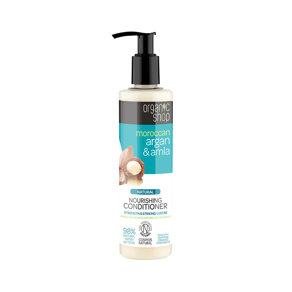 

Organic Shop Natural Nourishing Conditioner натуральный кондиционер для волос Argan & Amla 280мл