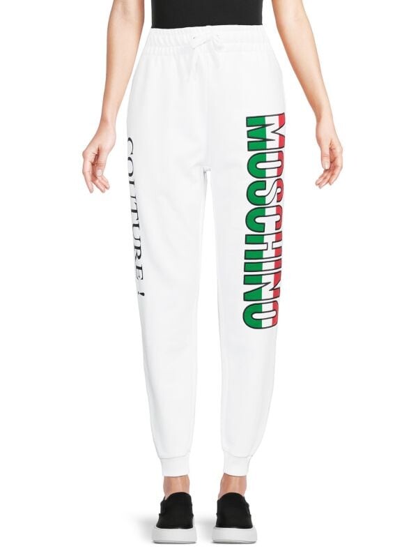 

Джоггеры Moschino с логотипом, мультиколор