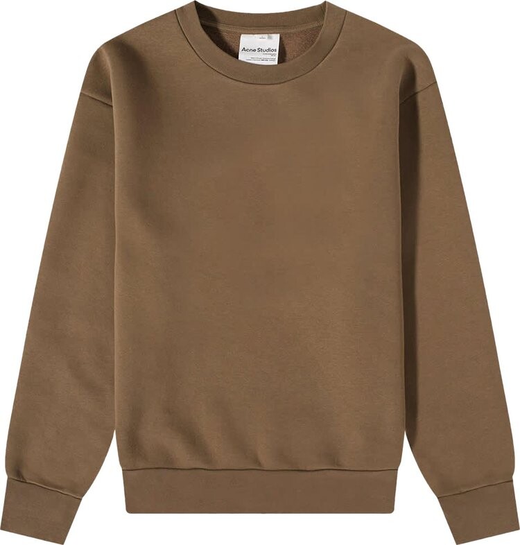 

Толстовка Acne Studios Brushed Sweatshirt 'Taupe Grey', серый