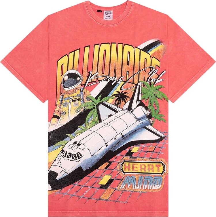 

Футболка Billionaire Boys Club Heat Tee 'Dubarry', красный