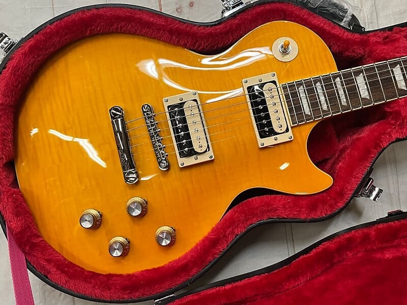

Epiphone Slash Signature Les Paul Standard 2022 Appetite Burst New Unplayed Auth Dealer 8lb12oz #311