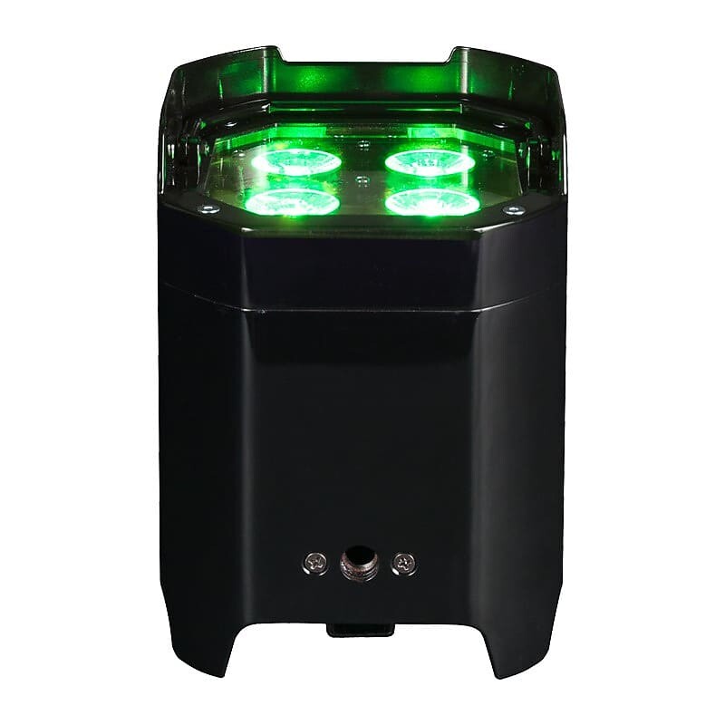

ADJ ELEMENT-HEX-IP 4x10 Вт RGBAW+UV светодиодный прожектор с классом защиты IP, WiFly и литий-ионным аккумулятором American DJ