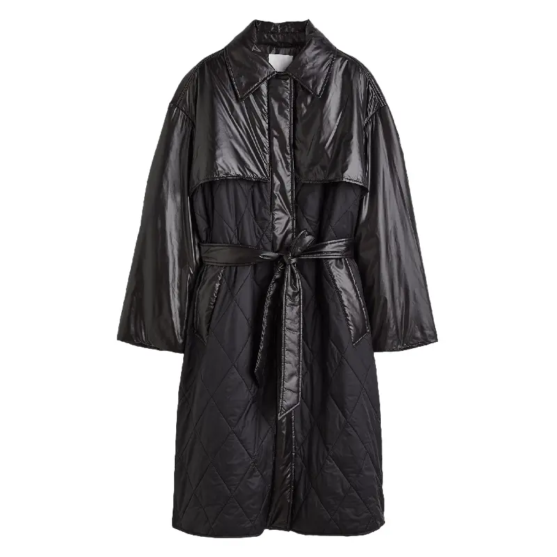 

Пальто H&M Oversized, черный