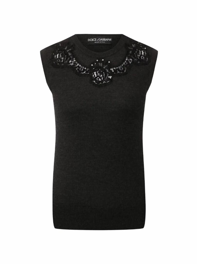 

Кашемировый топ Dolce&Gabbana
