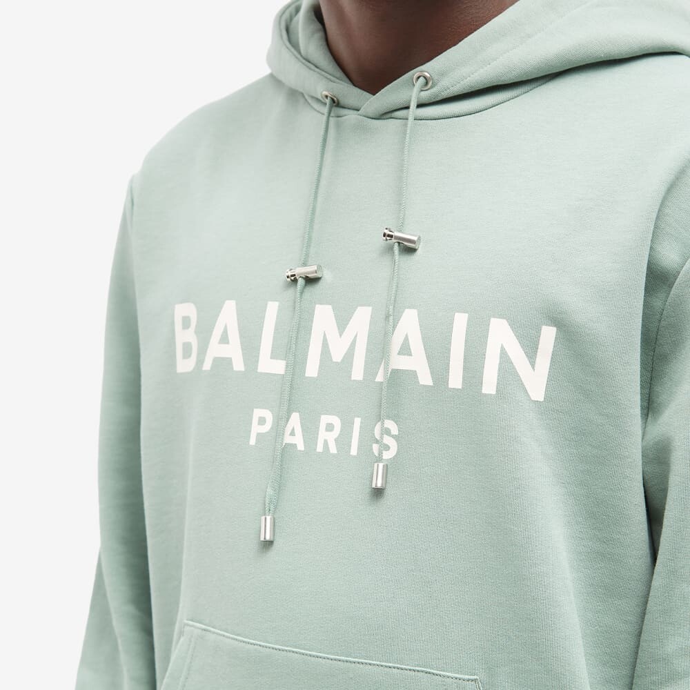 

Толстовка Balmain Paris Logo Hoody